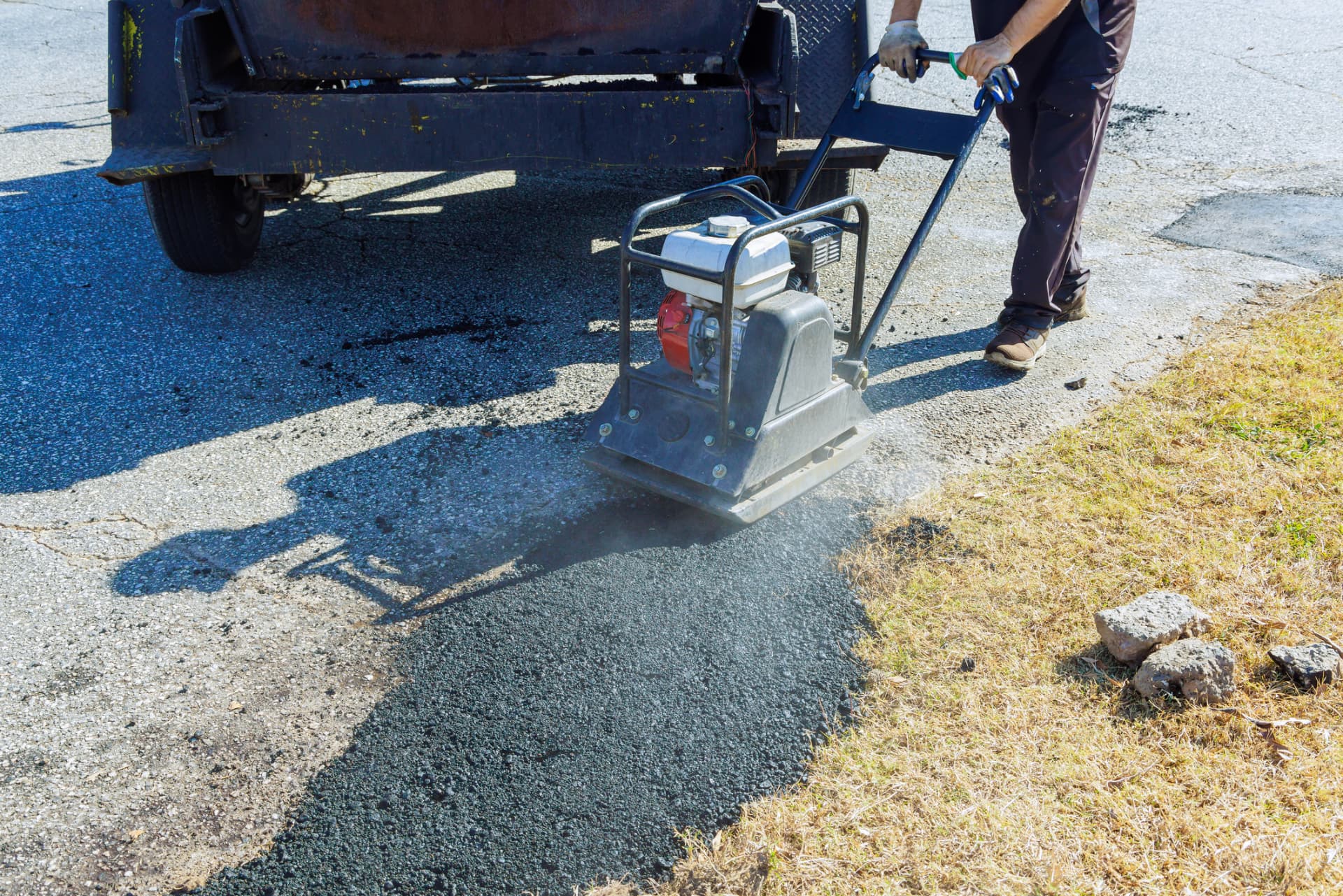 Asphalt Patching project in Toms River, New Jersey