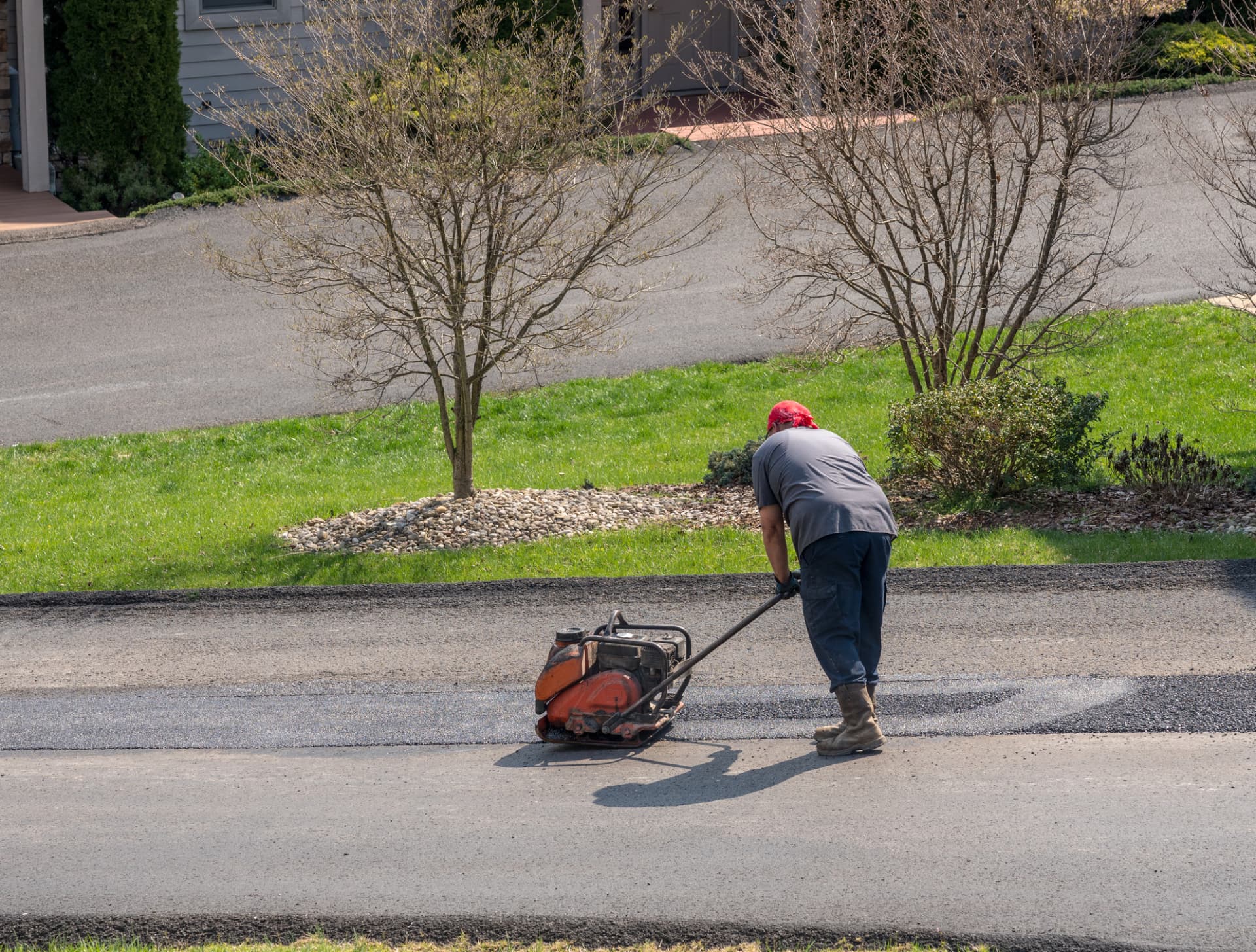 Residential Asphalt Paving project in Toms River, New Jersey