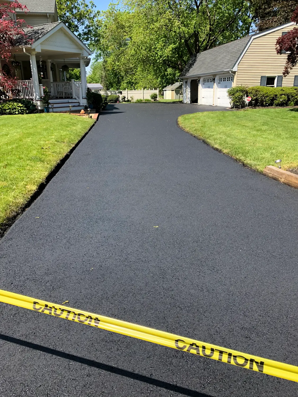 Asphalt driveway paving service by GSP Asphalt Paving